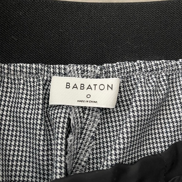 Aritzia Babaton Conan Pant, Checkered, Women’s Size 0 - Picture 2 of 2